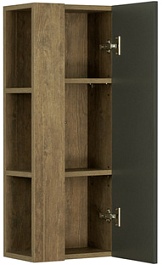 Акватон Шкаф пенал Терра 35 дуб кантри/антрацит – фотография-2